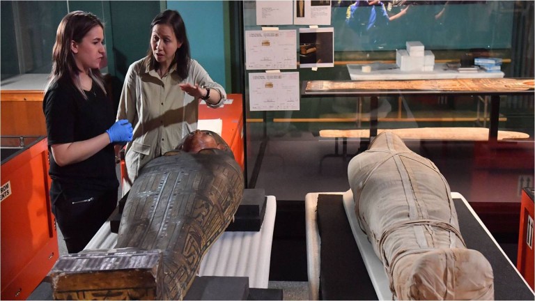 cover of episode Egyptian mummies from British Museum & in the studio: handpan & shakuhachi